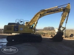 Side of used Komatsu Excavator